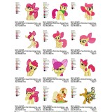 Collection My Little Pony Embroidery Designs 01